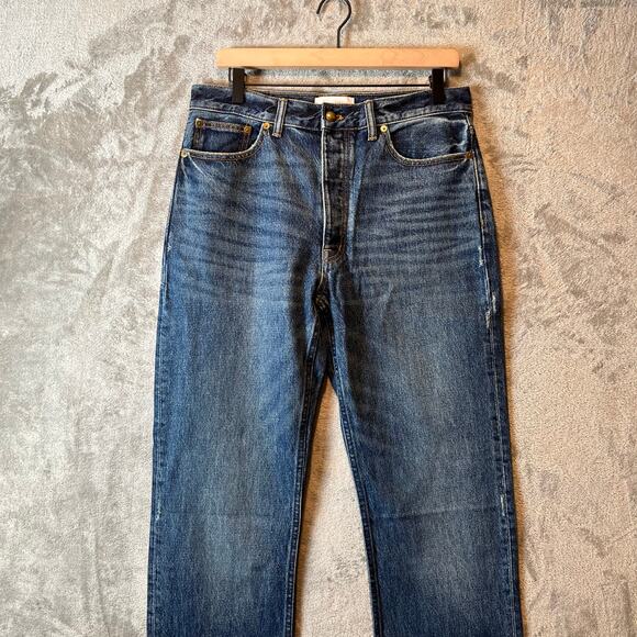 Alexa Chung for Madewell High-Rise Straight Jean in Allendale Wash Size 28 New - Picture 2 of 9
